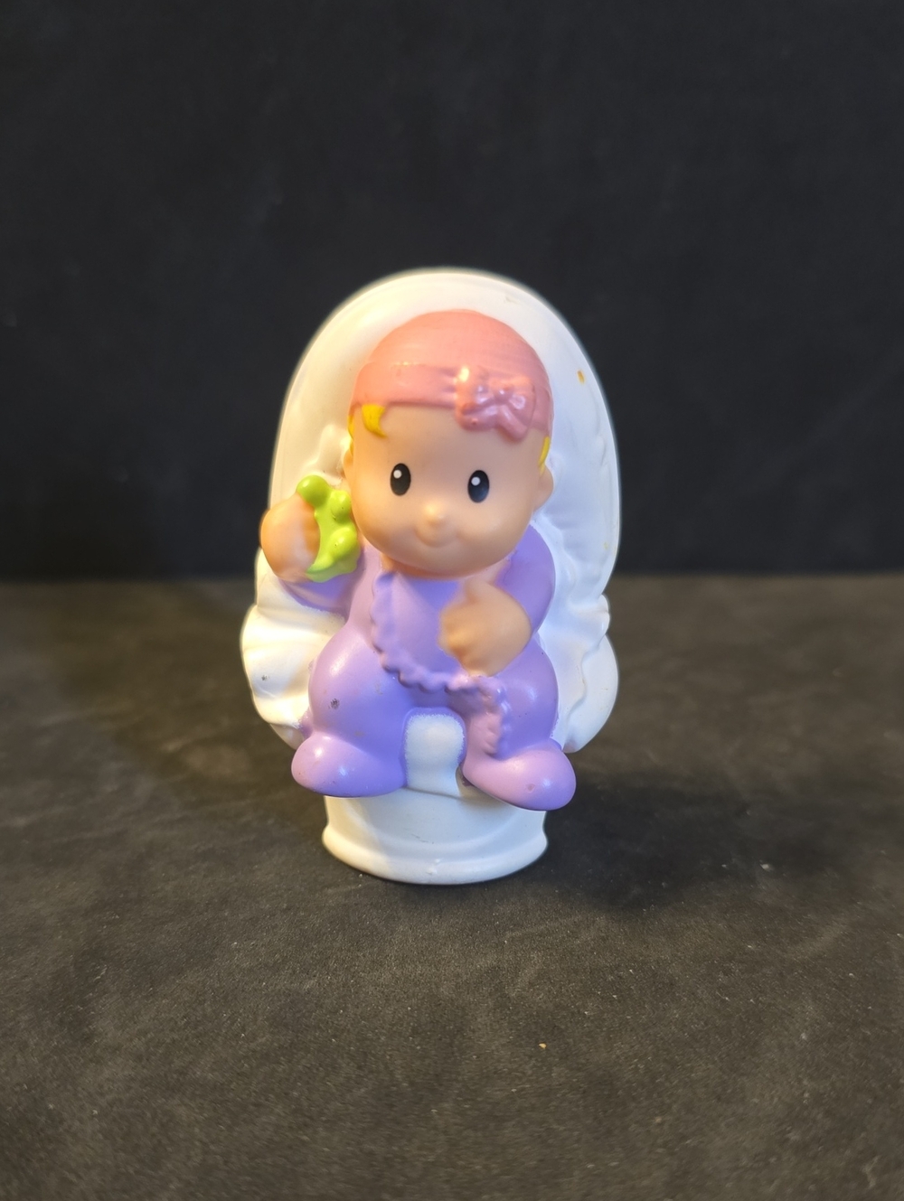 Fisher Price Baby Figurine Little People- Purple